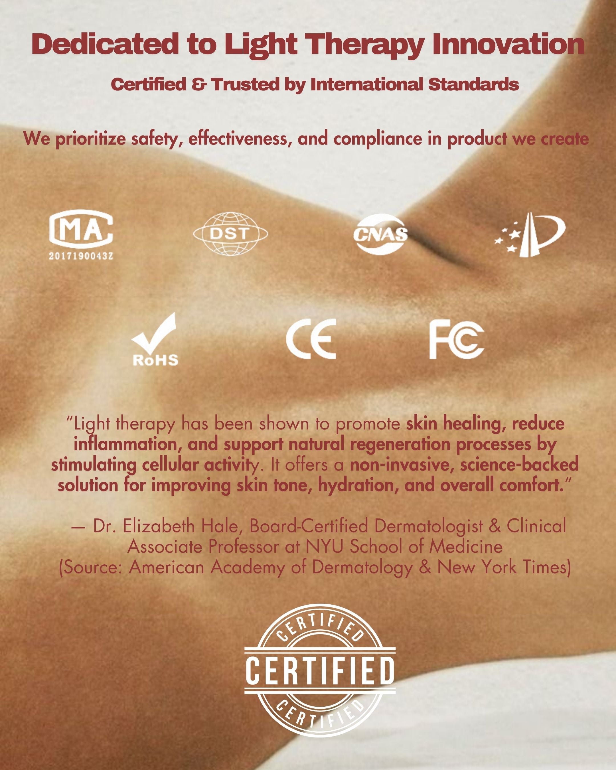 Glowithm™ 4-in-1 Intimate Light Therapy Pad