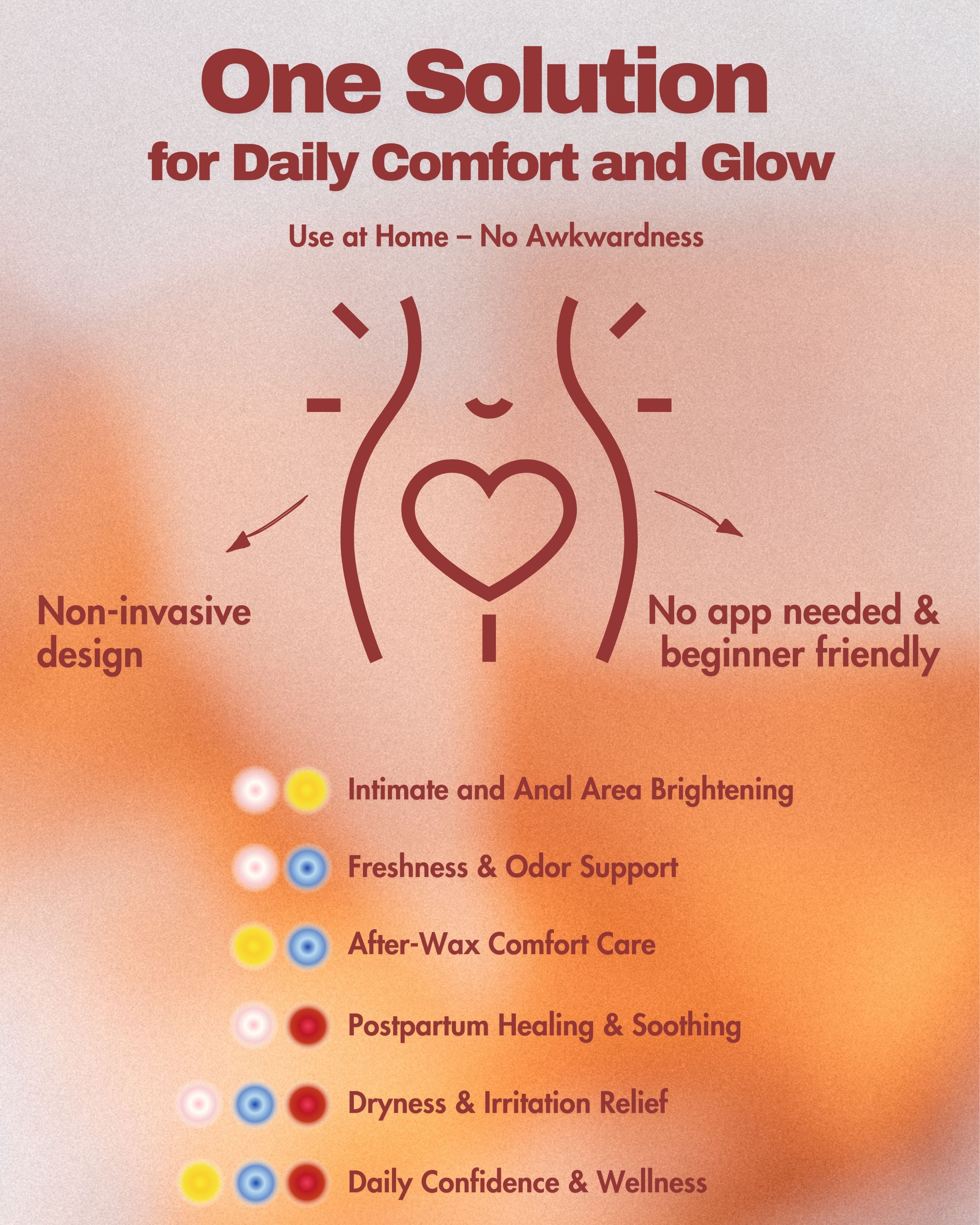 Glowithm™ 4-in-1 Intimate Light Therapy Pad