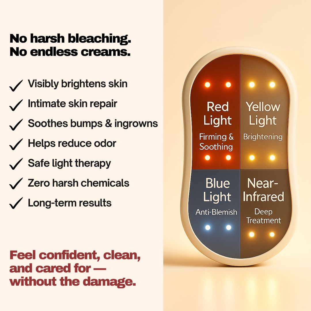 Glowithm™ 4-in-1 Intimate Brightening Light Therapy Pad