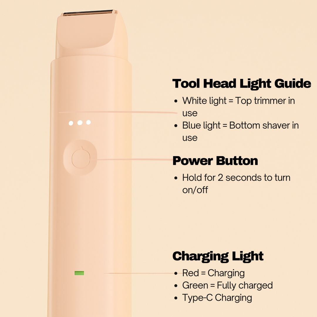 Glowithm™ UltraSmooth Dual-Head Shaver