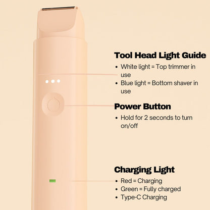 Glowithm™ UltraSmooth Dual-Head Shaver